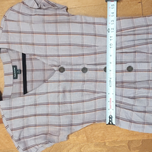 Purple plaid dress - Picture 1 of 4